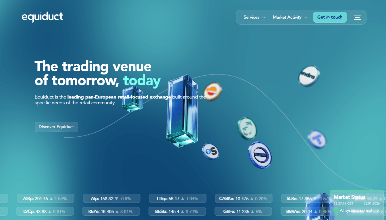 Equiduct features 3d design elements.